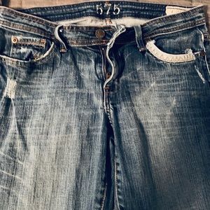 Designer 575 Distressed Denim